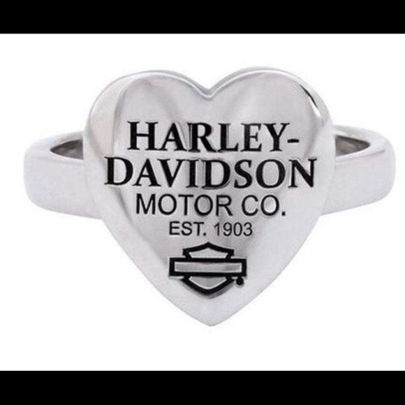 Harley-Davidson Jewelry - Harley Davidson Heart Ring Sizes 6 7 8 Available